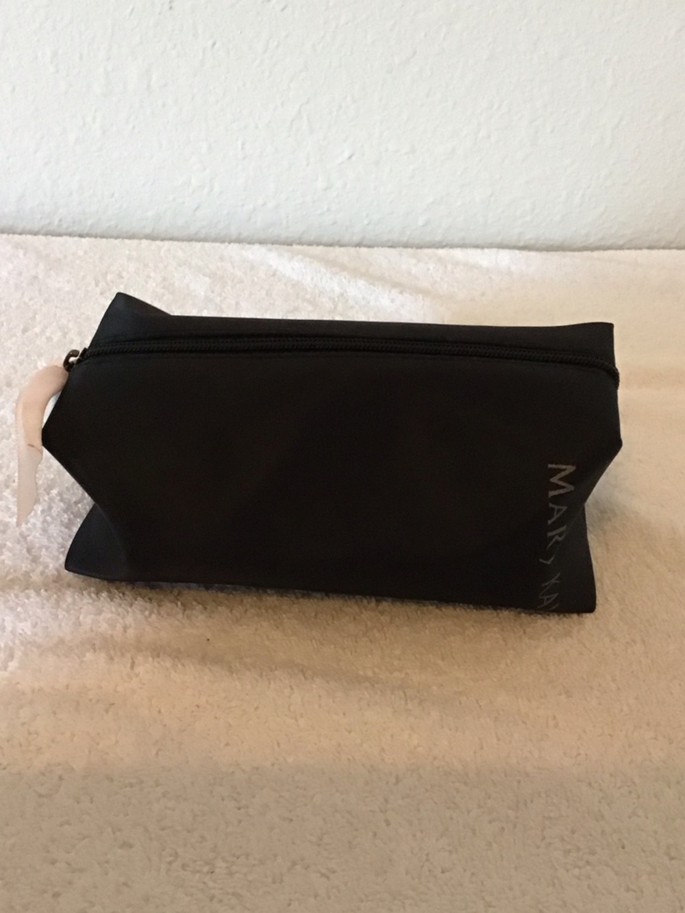 Mary Kay Black Zippered Toiletry Pouch